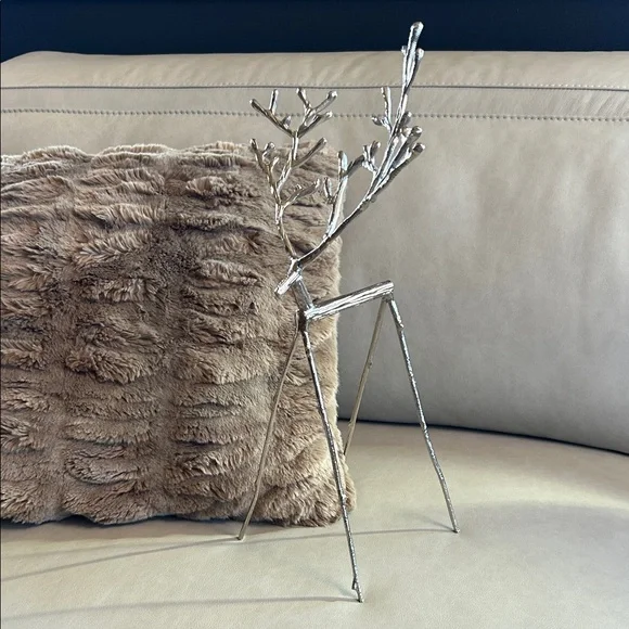 Pottery Barn Silver Stick Reindeer - Picture 4 of 8